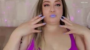 Made To Kiss Lavender Lips For Tits -HD