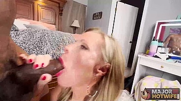 Busty Blonde MILF Kristi Kream Gets A Tasty Creampie From Rome Major!