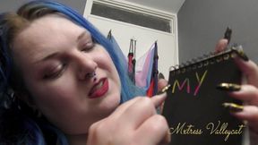 Gold foil nails scratching ASMR