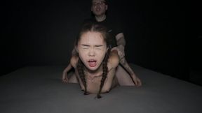 Petite Asian Teen Gets Used Hard By Older Man
