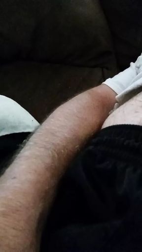On the couch Cumming