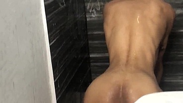 I had sex with my neighbor in the bathroom