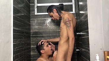 I had sex with my neighbor in the bathroom