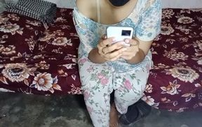 My hot indian bhabi sex with client