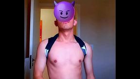 Novinho Se exibindo na c&acirc_mera
