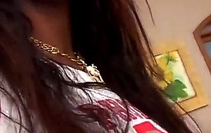 Ebony tranny hardcoring a guy hole