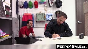 Perps4Sale.com - Tatted twink Gets deep ass pounded deep for Stealing from Store