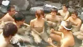 JAV Beauty in Hot Gangbang with 12 Horny Men Orgy Action