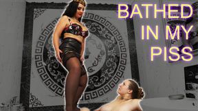 Humiliation and Pissing: 8 Hours of pain for Rabbit with Matriarch Ezada Sinn at the House of Sinn - Part 2: The Shower she deserves