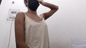 Hot cute girl intense video call to boyfriend 🥵