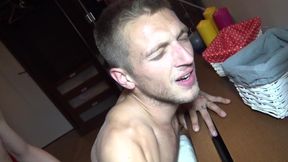Slut twink Germain fucked and used Romantik bareback