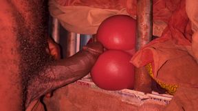 Big Ass Vibrate All Dick to Cum Hubby