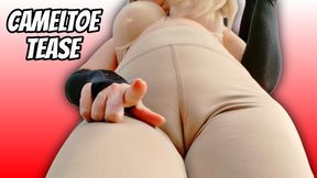 Tight Leggings Cameltoe Tease