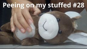 Peeing on my stuffed #28