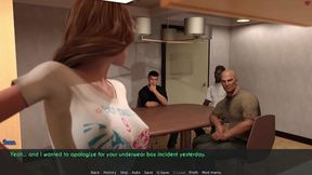 Awam - a Wife and a Stepmother - Sophia Invites Three Movers Into Her House While Half Naked - Part 2