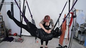 Leather Swing Bondage