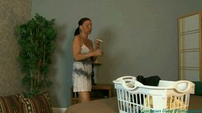 Step-Son's Manly Odor Turns Stepmother Into Smoking Whore ( PART 1 ) HD