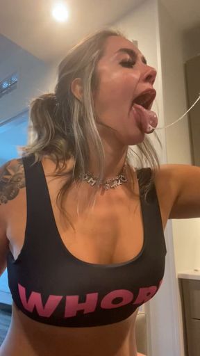 Fucking my throat hard