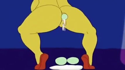 Marge Simpson Alien Breeding porn