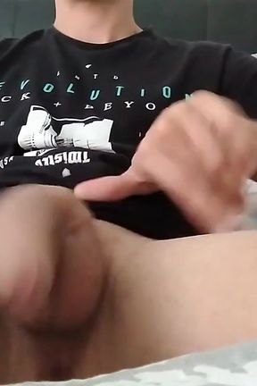 Delicious Big Cock Is Massaged by Young Amateur