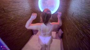 Relaxing Blowjob and Cum Swallow in Spa Room!