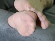 Morning nylon soles and toes close-ups (trailer)