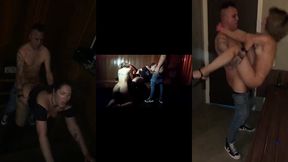 fui conhecer a sauna na casa de swing e acabei fudendo um casal de namoradas