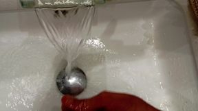 Handsome Amateur Made His Big Cock Cum Close up and Stained His Pants with Cum