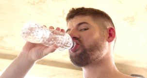Threesome outdoor fucking with hard dicks at every turn