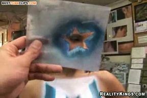 Body painting ends with fucking
