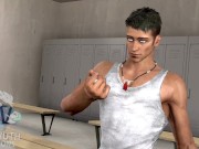 Growth Pill, Gym Muscle Growth Animation