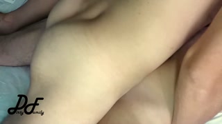 Vibrator in his ass during fucking, sex with Greek milf ~DirtyFamily~