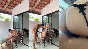 fudendo na mansao com uma loira safada. - completo