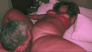 Ebony hottie with a big booty gets naughty
