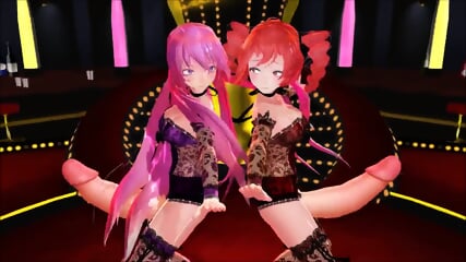 MMD Futa Dancing Cabaret