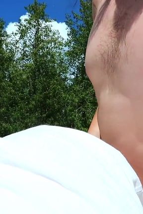 Now He Done It, Stepdaddy Humping a Pillow Outdoors!