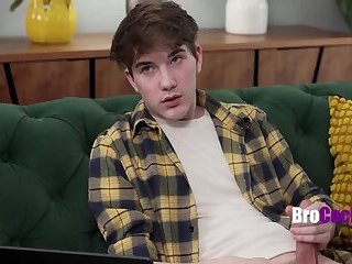 Step Bro Caught Gooning And Now I'm Boning