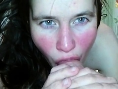 Russian Amateur Zina Tries Anal