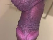 裏から見るおしっこ