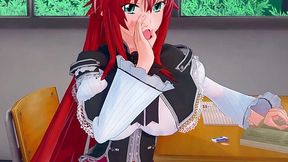 Rias Gremory Can't Get Enough of Issei's Dick in HS DXD NTR Fuck Fest - Full Hour Fantasy Fuck Film