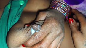 Bengali Husband Made His Wife Apply Lipstick and Suck His Dick