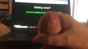 Big cock edging fails with gay cum denial