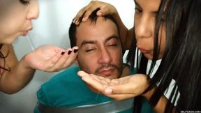 Palm Spitting Girls Love Hand Over Mouth Domination (4K Ultra HD)