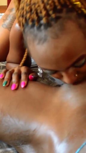 Naughty Lesbian Xhosa Babes Fingering and Squirting For The First Time   Clip 1