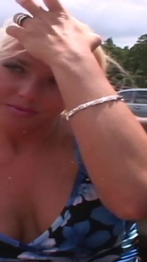 Amazing Alana Gets Naked in High Risk Flashing Spots