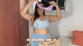I PRACTICE WEDGIES WITH MY NEW PANTIES