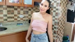 Madrastra MILF with linda y hermosa vagina