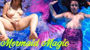 Mermaid Magic WMV - Mermaid MILF Lacey Royce Suddenly Transforms Into A Woman, Learns To Walk, Finds A Glass Dildo, And Discovers How To Fuck Her Pussy Until She Creams And Squirts - Magic Transformation Masturbation Squirting Fantasy