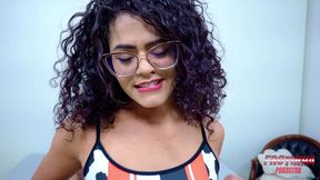 hotwife latina morena vira putinha do safado, ela liberou tudo sem camisinha
