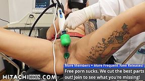 Lesbian Gets Mandatory Hitachi Magic Wand Orgasms During Conversion Therapy By At - Doctor Tampa And Stefania Mafra